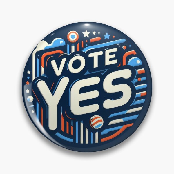 Item preview, Vote Yes! designed and sold by OfficialFoxArt.