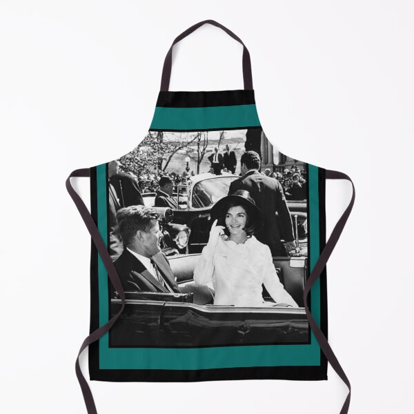 Item preview, JACQUELINE KENNEDY AND JOHN F. KENNEDY IN CONVERTIBLE PARADE MOTORCADE FOR PRESIDENT OF MOROCCO MARCH 27 1963 designed and sold by PatriotCat.