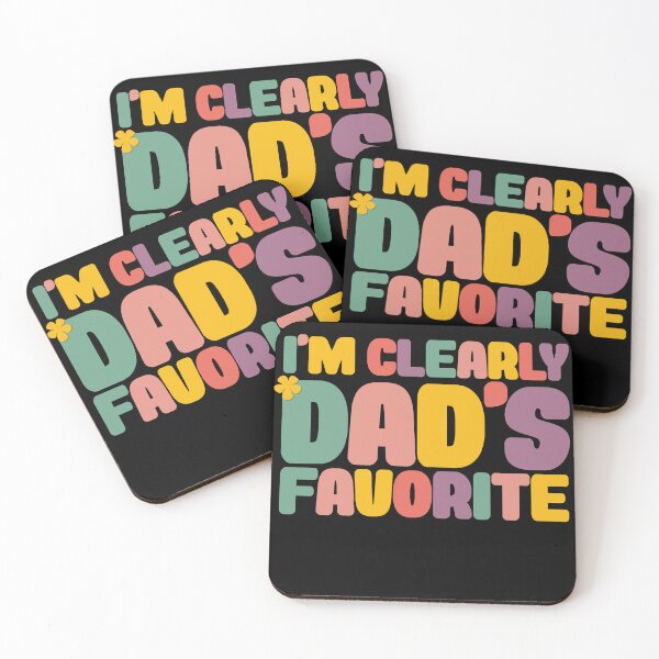 Item preview, I'm Clearly Dad's Favorite Family Relationship Father's Day designed and sold by Stick-Artistry.