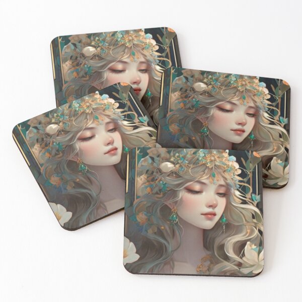 Item preview, Blonde girl designed and sold by MoerikaStyle.