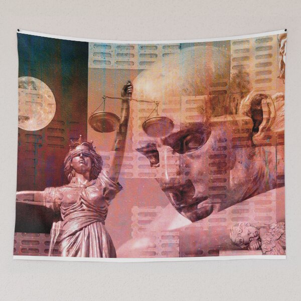 Item preview, Justice designed and sold by El ojo de Tanen.