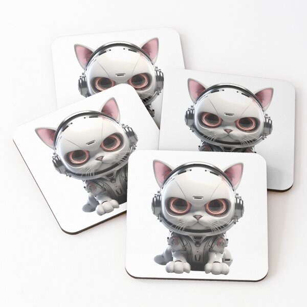 Item preview, Furious Feline Bot designed and sold by oilidesing.