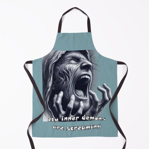 Item preview, My inner demon shrill screams and horror designed and sold by JaroDesign2023.
