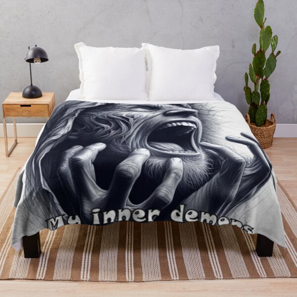 Item preview, My inner demon shrill screams and horror designed and sold by JaroDesign2023.