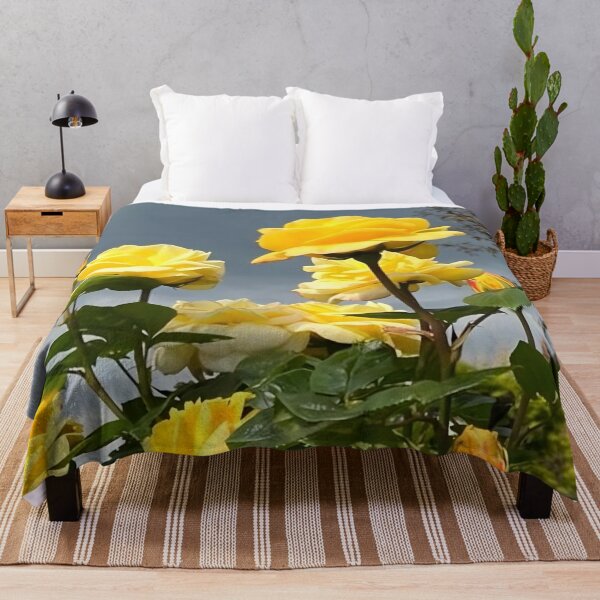 Item preview, Bunch of Yellow Roses with Sky Background designed and sold by DiventCreations.