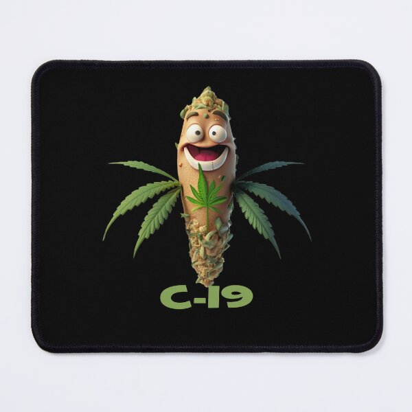 Item preview, Cheerful green leaf C-19, t shirt designed and sold by ArtGStudio.