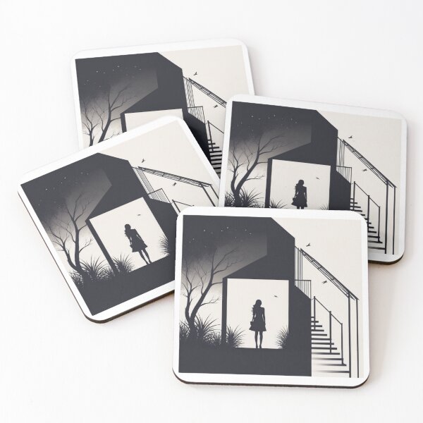 Item preview, Negative Space Art,  Guy Billout Style  designed and sold by Sena KURUÇAY.
