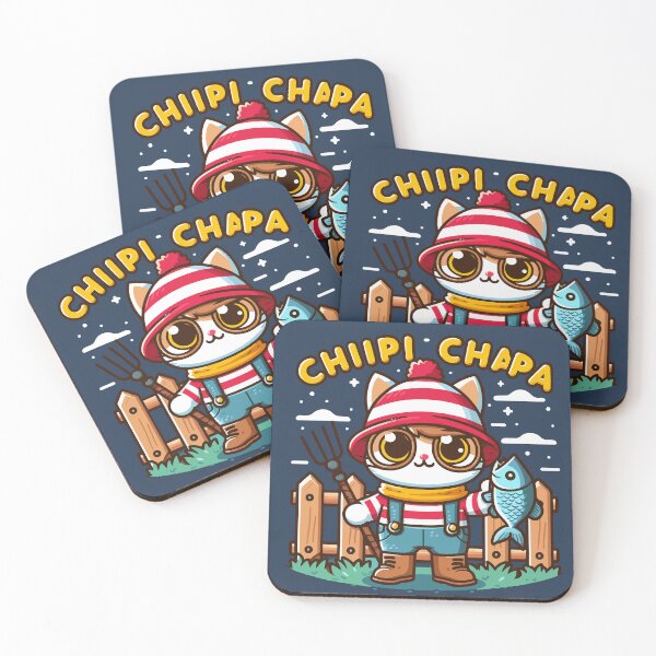 Item preview, Chipi Chapa Cat Meme designed and sold by RekiStyle.
