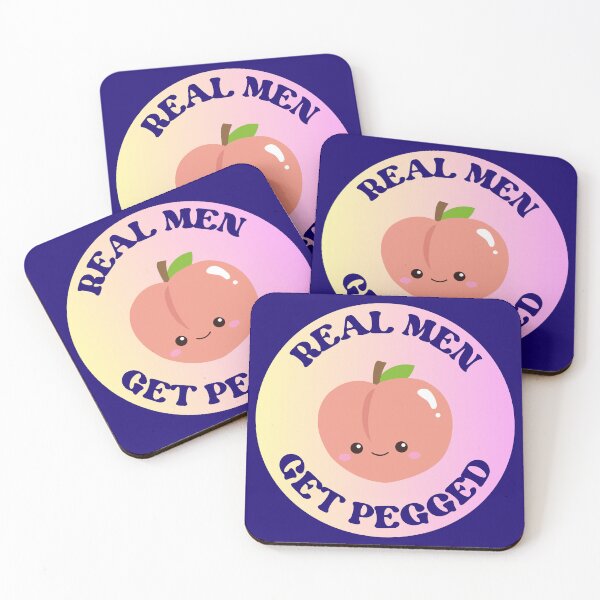 Item preview, Real Men Get Pegged designed and sold by ericstiens.