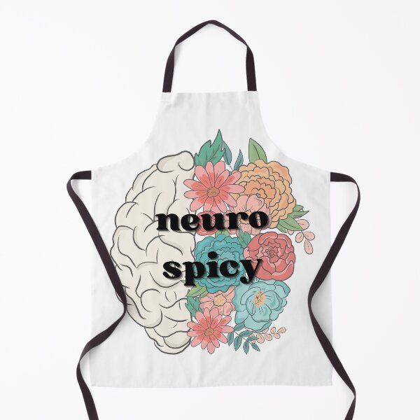 Item preview, neurospicy flower brain designed and sold by thisisbluetiful.