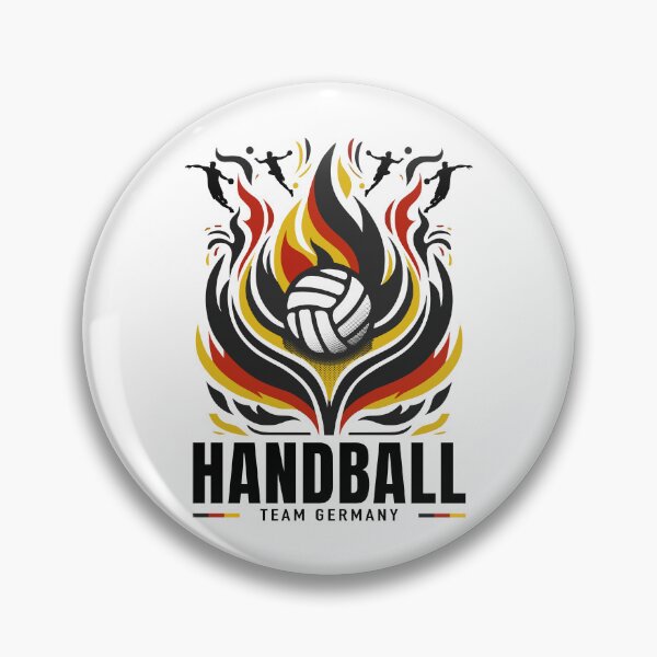 Item preview, Handball Team Germany - Flame Ball Players designed and sold by Infinitee8hirts.