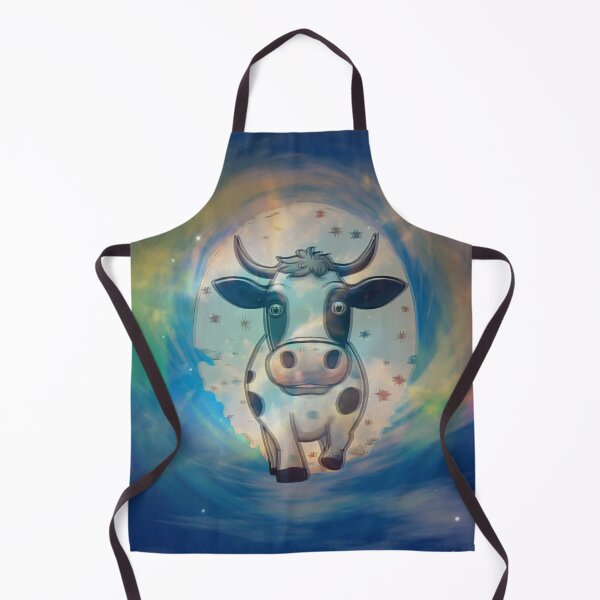 Item preview, Moo Moo Cute Cow In An Alternate Universe designed and sold by Cuteanimalgifts.