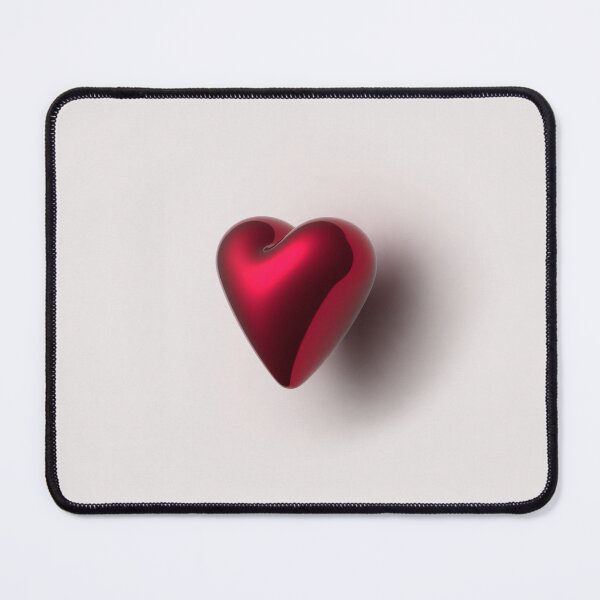 Item preview, 3D glossy metal red heart. Valentines day gift, couple gift. designed and sold by helga-wigandt.