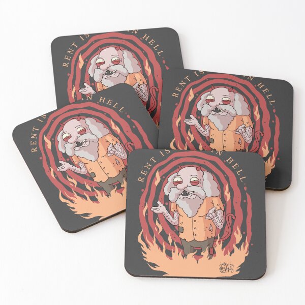 Item preview, Rent Is Free In Hell designed and sold by Bored-To-Death.