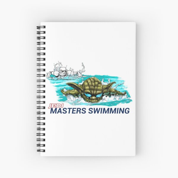 Masters Swimming Spiral Notebook