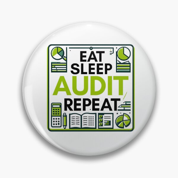Item preview, Eat. Sleep. Audit. Repeat.  Auditor Auditing Gift designed and sold by TeesYouWant.