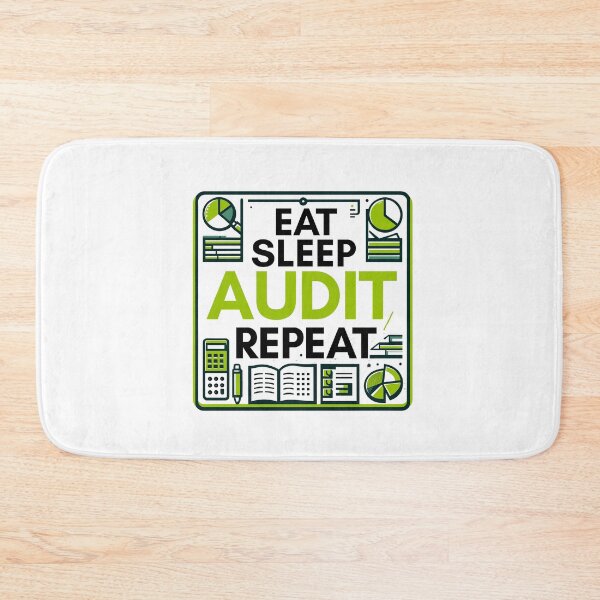 Item preview, Eat. Sleep. Audit. Repeat.  Auditor Auditing Gift designed and sold by TeesYouWant.