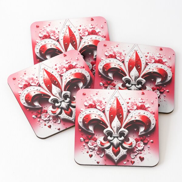 Item preview, Fleur De Lis Valentines  designed and sold by trailsitravel.