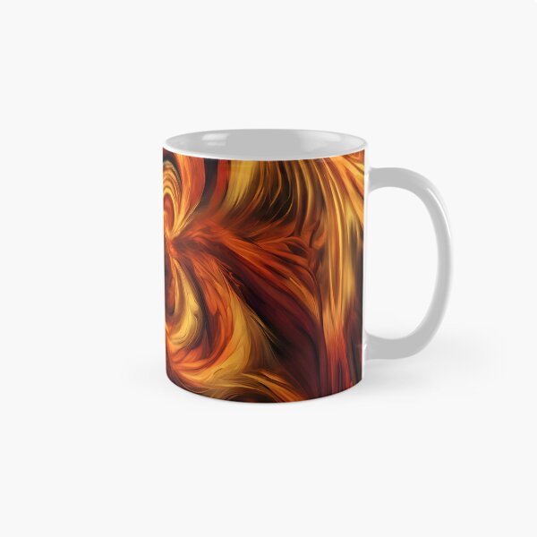 Item preview, Flickering and Twisting Fire Flames Abstract designed and sold by colorvisionart.