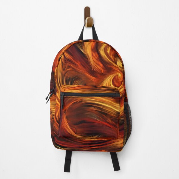 Item preview, Flickering and Twisting Fire Flames Abstract designed and sold by colorvisionart.