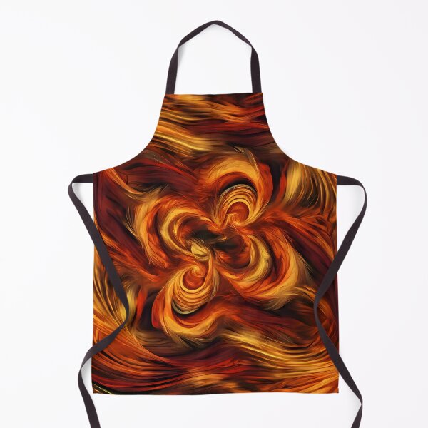 Item preview, Flickering and Twisting Fire Flames Abstract designed and sold by colorvisionart.