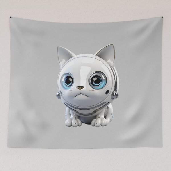 Item preview, The cute cat robot designed and sold by oilidesing.