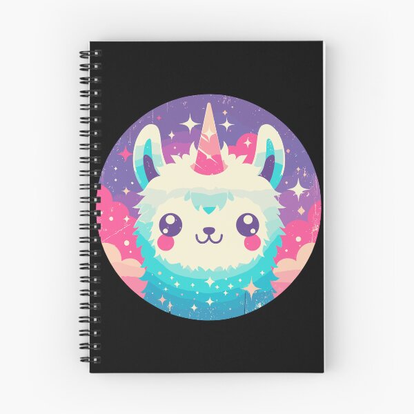 Item preview, Kawaii rainbow llamacorn unicorn llama designed and sold by TomFrontierArt.