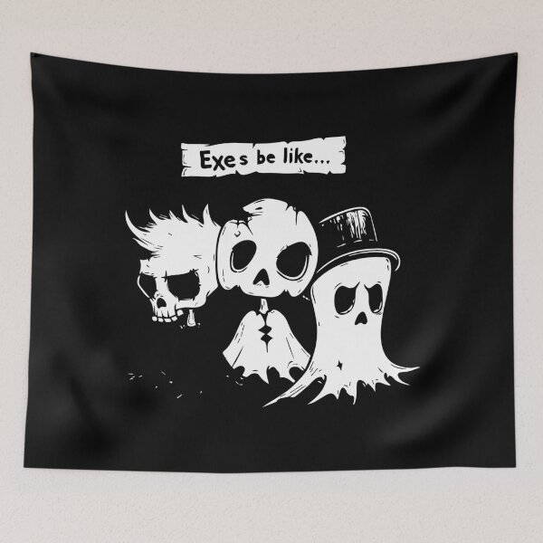 Item preview, Exes be like... ghosts designed and sold by TheRealmWithin.