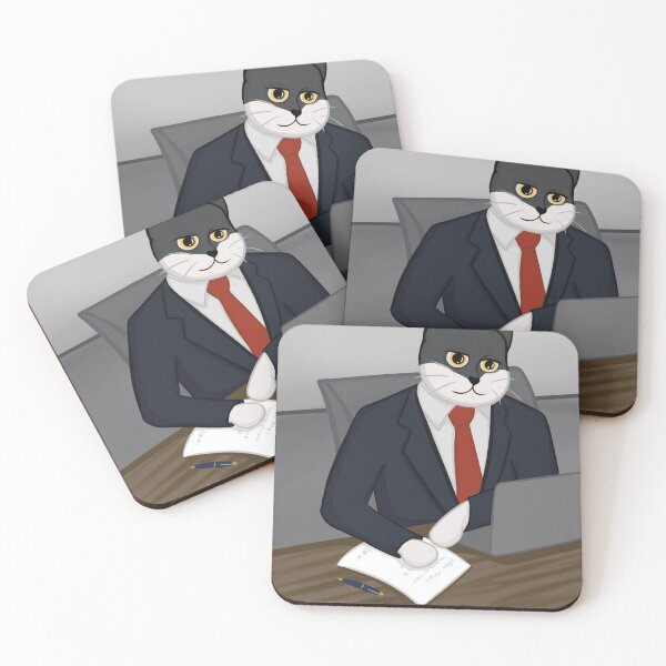 Item preview, Office Worker Cat designed and sold by nnnicolez.