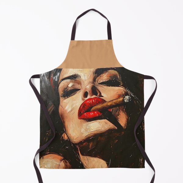 Item preview, Minimalist Marvel- Exploring the Essence of Cubism Through the Delicate Dance of Red Lips and Cigar designed and sold by OlfactoART Studio.