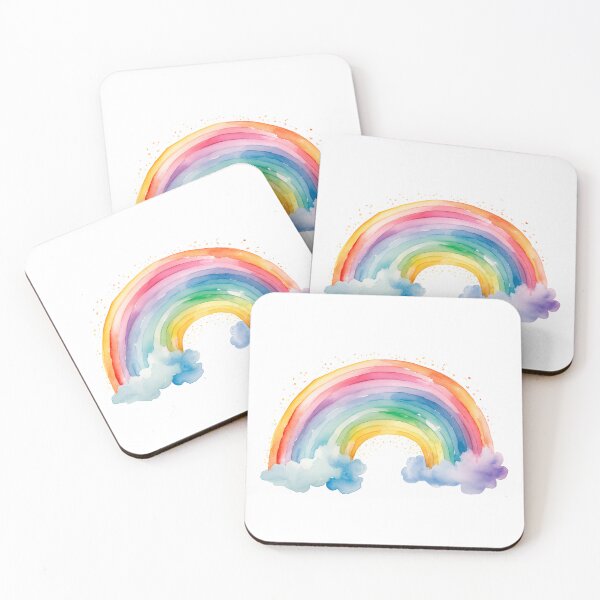 Item preview, Rainbow Dreams: A Watercolor Symphony designed and sold by tasiawatercolor.