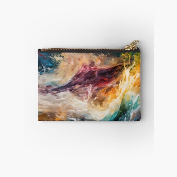 Item preview, Violent Tidal Wave Impressionist Abstract - Dynamic Ocean Art designed and sold by colorvisionart.