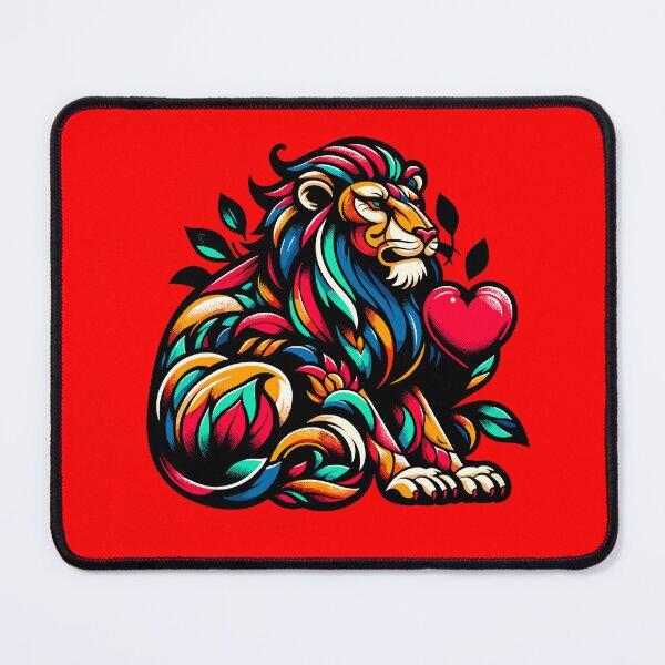 Item preview, Lion Love - Valentine's Heart designed and sold by ObjCrea123.