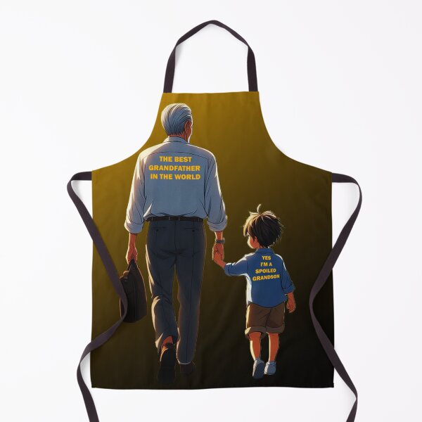 Item preview, The Best Grandpa and Spoiled Grandson designed and sold by Echonn.