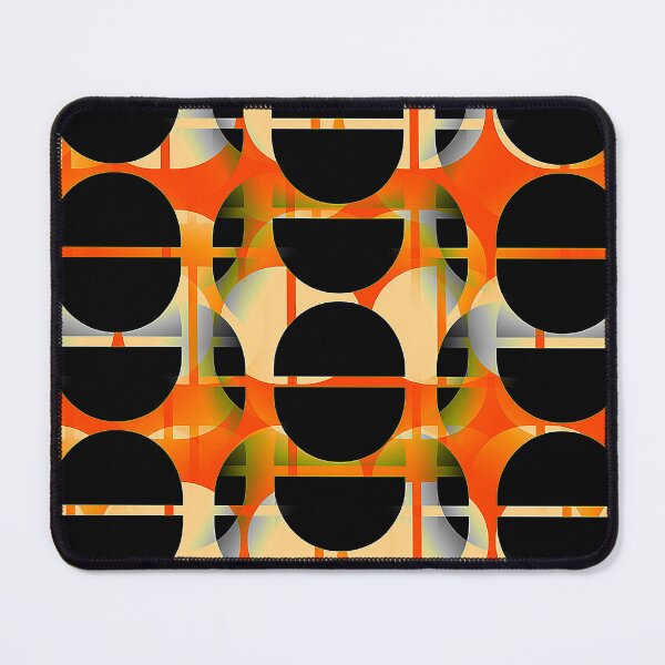 Item preview, Abstract pattern with black and orange designed and sold by NinaFlorence.