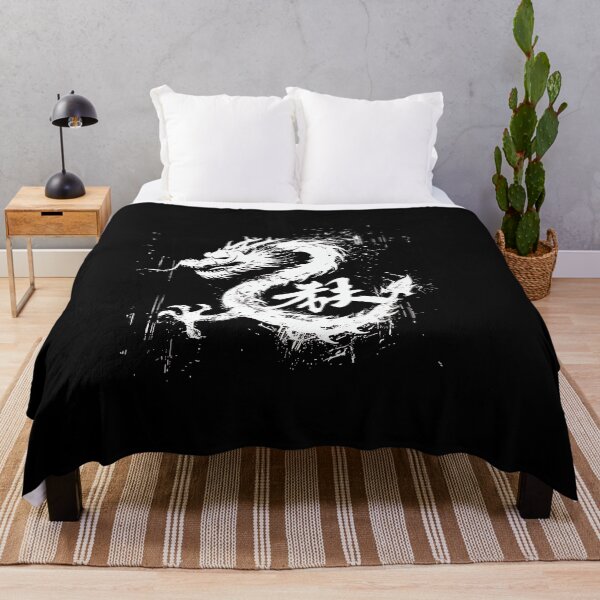 Item preview, Dragon Print, Real Dragon Symbol, Chinese Dragon Tattoo Graphic, Handwriting Japan Dragon designed and sold by enjoytheshirt.