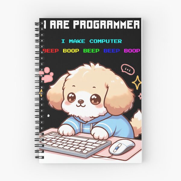 Item preview, I Are Programmer Anime Dog designed and sold by Echonn.