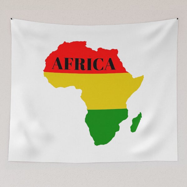 Aperçu de l'œuvre Afrique Le continent créée et vendue par HippieFarms11.