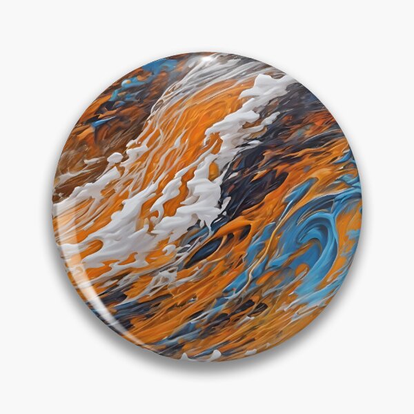 Item preview, Rapids and Foam Abstract Art designed and sold by colorvisionart.