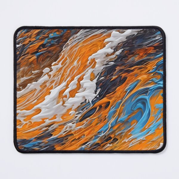 Item preview, Rapids and Foam Abstract Art designed and sold by colorvisionart.