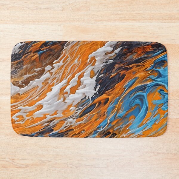 Item preview, Rapids and Foam Abstract Art designed and sold by colorvisionart.