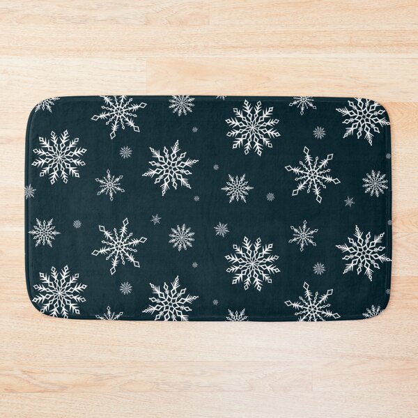Item preview, Snowing, abstract christmas snowflake art designed and sold by MayGreenAbgrall.