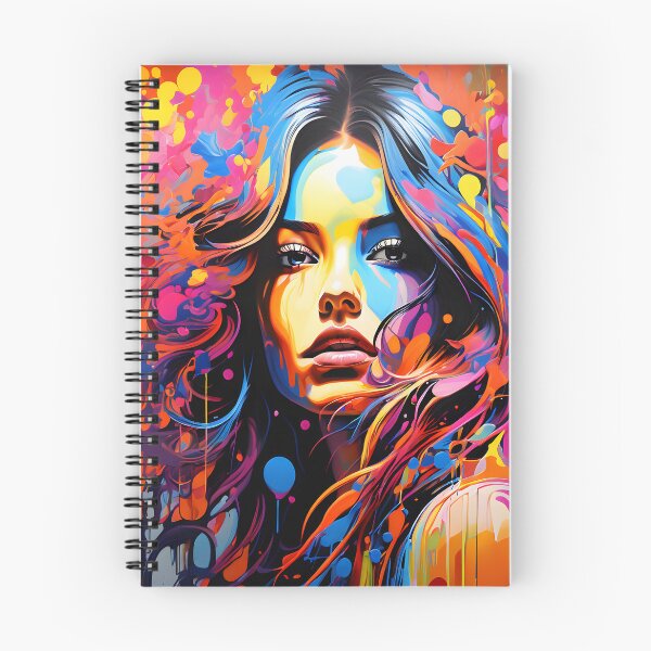 Item preview, Watercolour splash trendy woman designed and sold by Metaverse8.