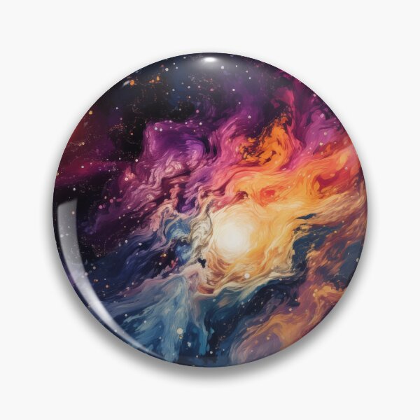 Item preview, abstract representation of the cosmos, with swirling colors, starbursts, and nebula-like formations. Think about how the universe's vastness and beauty can be captured in an abstract form. designed and sold by officialali2022.