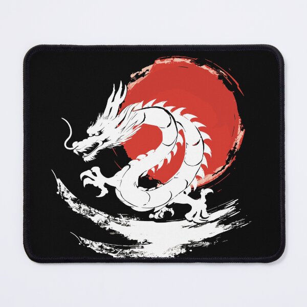 Item preview, Dragon Print, Real Dragon Symbol, Chinese Dragon Tattoo Graphic,  Handwriting Japan Dragon designed and sold by enjoytheshirt.