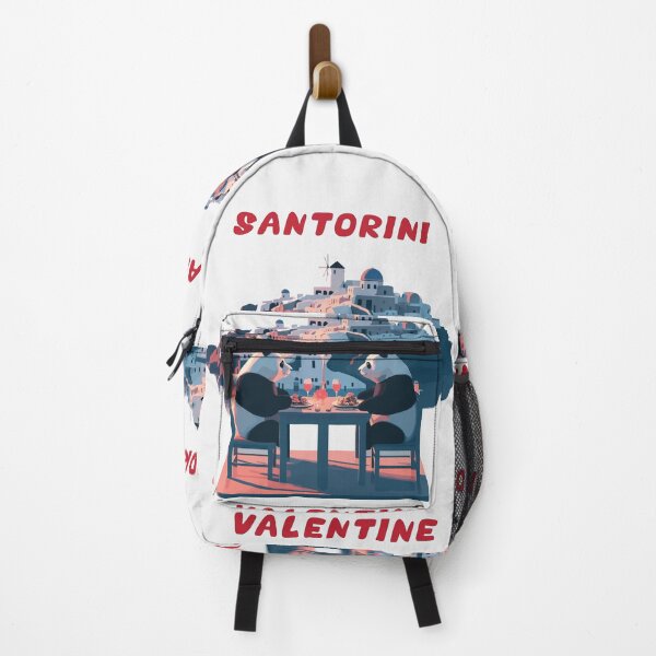 Item preview, Panda Couples In Santorini designed and sold by LUXZEUS.