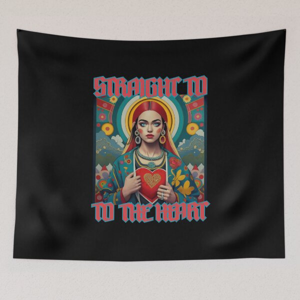 Item preview, Straight to the heart say blessed Women  romantic happy christian gifts  designed and sold by thankful-loco.