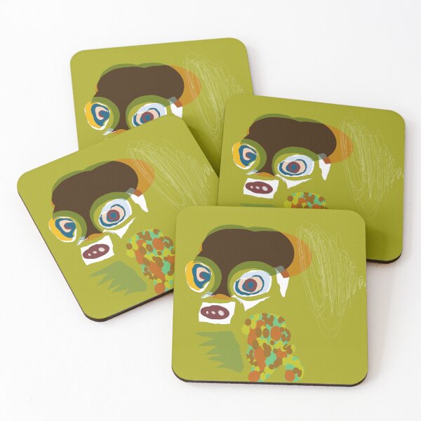 Item preview, 21 OooH FRANKY - colorful imaginary emotive portrait  designed and sold by IsaboCreations.