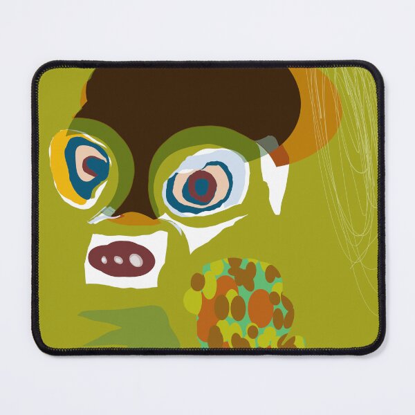 Item preview, 21 OooH FRANKY - colorful imaginary emotive portrait  designed and sold by IsaboCreations.