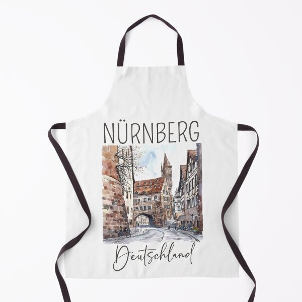 Item preview, Watercolor Design of Nuremberg / Nürnberg - Germany / Deutschland designed and sold by Sketch-Shack.